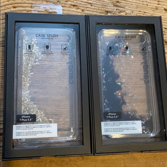 CASE STUDY IPHONE 7PLUS/8 PLUS GLITTER PHONE CASES - Picture 2 of 2